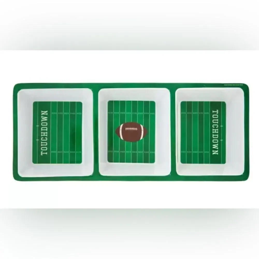 🏈🏈🏈 Football Field Divided Tray